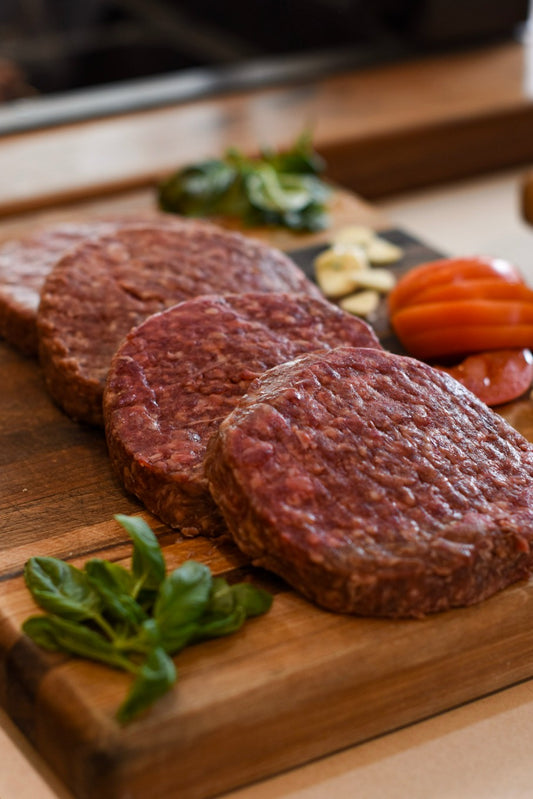 Beef Burger Patties (1.5 lb, 4-Pack)