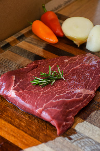 Flat Steaks: Skirt, Flat Iron, Hanger, and Flank Steaks (1 lb)