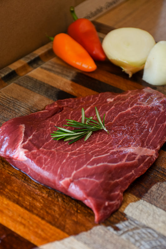 Flat Steaks: Skirt, Flat Iron, Hanger, and Flank Steaks (1 lb)